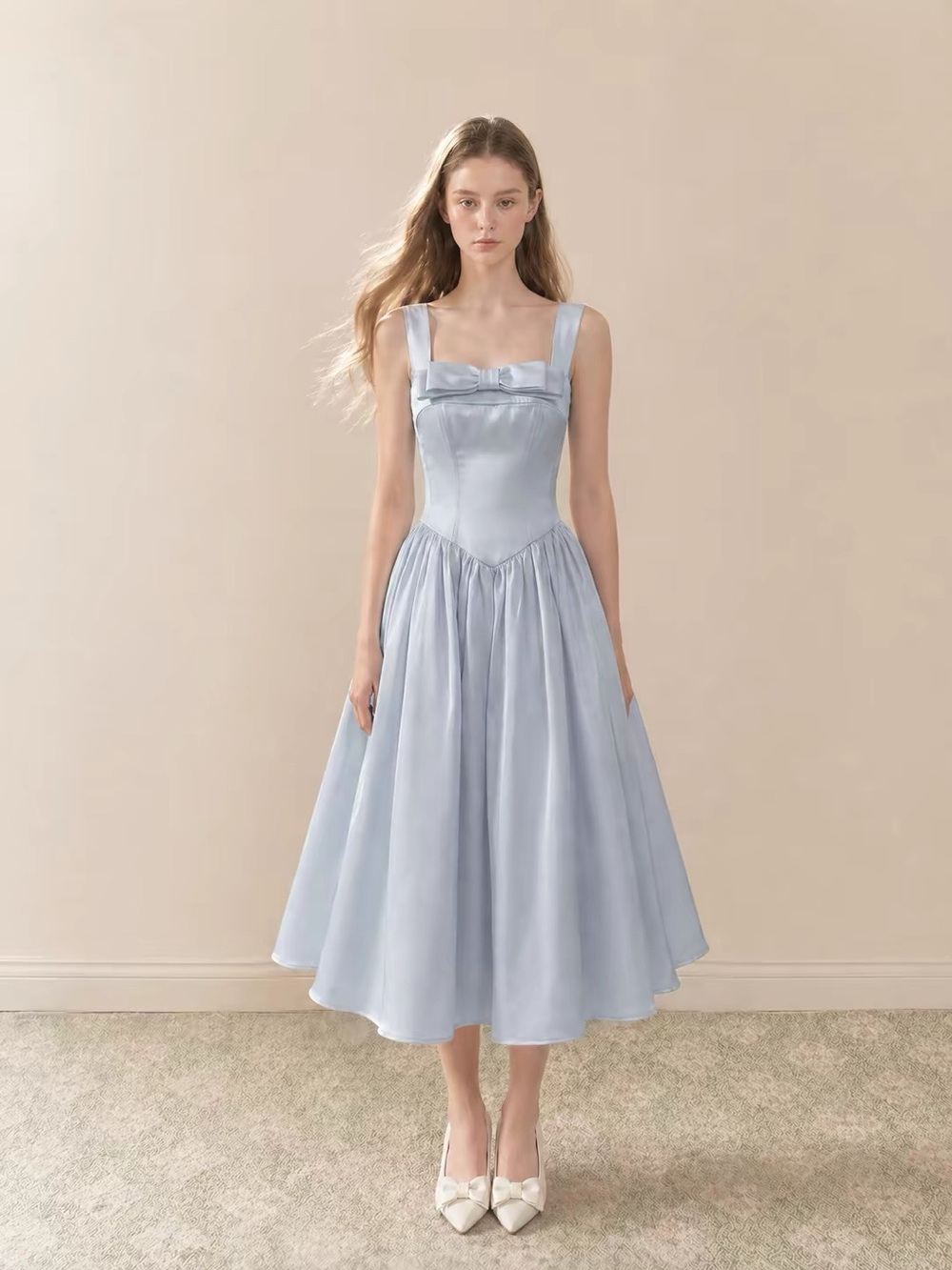 Disney Princess Inspired Dress Fairytale Blue Ball Gown